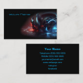 DJ Business Card Visitenkarte (Vorne/Hinten)