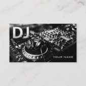 DJ Business Card Visitenkarte (Vorderseite)