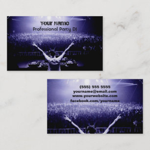 DJ Business Card Visitenkarte