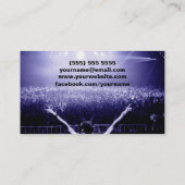 DJ Business Card Visitenkarte (Rückseite)