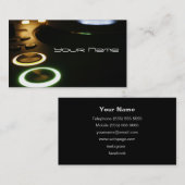 DJ Business Card Visitenkarte (Vorne/Hinten)