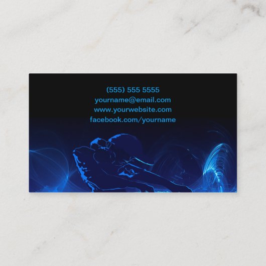 DJ Business Card Visitenkarte (Rückseite)