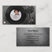 DJ Business Card Visitenkarte (Vorne/Hinten)