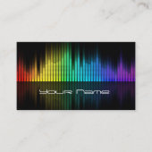 DJ Business Card Visitenkarte (Vorderseite)