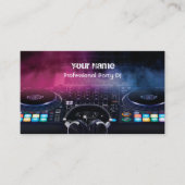 DJ Business Card Visitenkarte (Vorderseite)