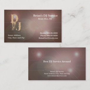 DJ Business Card Visitenkarte