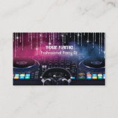 DJ Business Card Visitenkarte (Vorderseite)