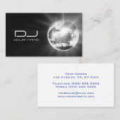 DJ Business Card Visitenkarte (Vorne/Hinten)