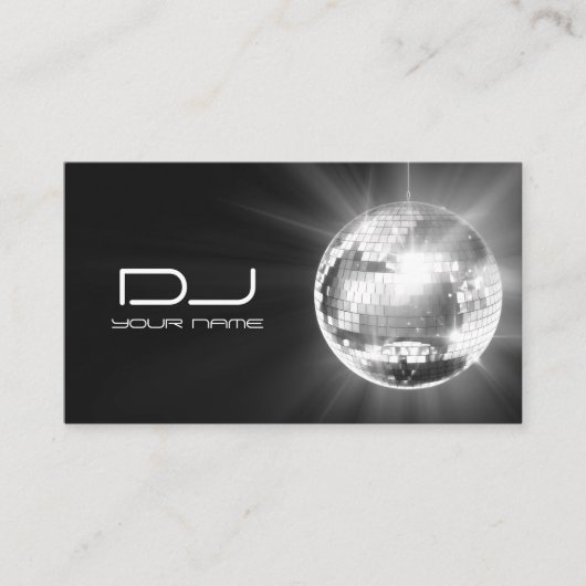 DJ Business Card Visitenkarte (Vorderseite)