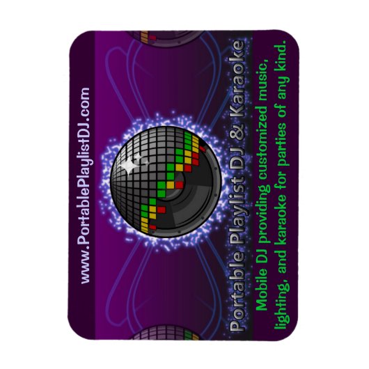 DJ Business Magnet (Vertikal)