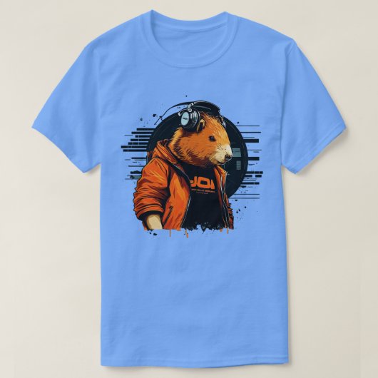 Dj Capybara 1 T-Shirt (Design vorne)