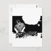DJ Carson Postkarte (Vorne/Hinten)