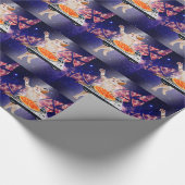 DJ Cat Turntable Mixer Geschenkpapier (Ecke)