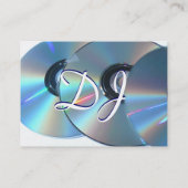 DJ CD Business Card II Visitenkarte (Rückseite)