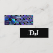 DJ-CDs Mini Visitenkarte (Vorne/Hinten)
