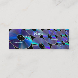 DJ-CDs Mini Visitenkarte