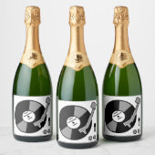 DJ, champagne 🍾 labels 🥂 Schaumweinetikett (Flaschen)