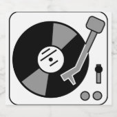 DJ, champagne 🍾 labels 🥂 Schaumweinetikett (Einzelnes Label)