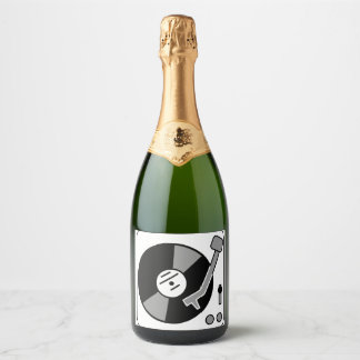 DJ, champagne 🍾 labels 🥂 Schaumweinetikett