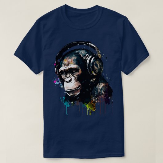 DJ Chimp T-Shirt (Design vorne)