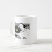 DJ CHRIS DIABLO - DJ LOGO 4 KAFFEETASSE (Vorderseite Links)