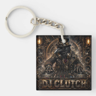 DJ CLUTCH DOPPELSEITIG SCHLÜSSELANHÄNGER