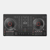 DJ Controller Desk Mat Schreibtischunterlage (Vorderseite)