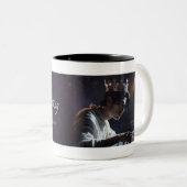 DJ Conureking Zweifarbige Tasse (VorderseiteRechts)