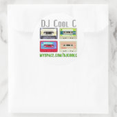 DJ Cool C Mixtape Aufkleber (Tasche)