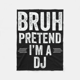 Dj Costume Halloween Bruh, so tun, als wäre ich ei Fleecedecke