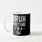 Dj Costume Halloween Bruh, so tun, als wäre ich ei Kaffeetasse (Links)