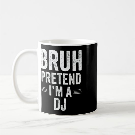 Dj Costume Halloween Bruh, so tun, als wäre ich ei Kaffeetasse (Links)