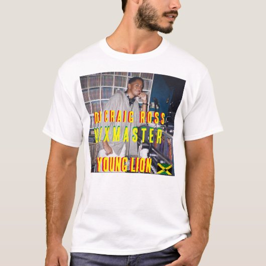 DJ CRAIG ROSS Herren Basic T-Shirt (Vorderseite)