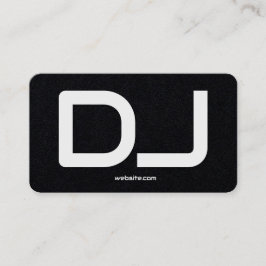 DJ Custom QR Code Premium Visitenkarte