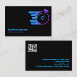 DJ Custom QR Code Visitenkarte