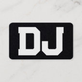 DJ Custom QR Code Visitenkarte (Vorderseite)