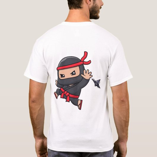 DJ Da Ninja T - Shirt (Rückseite)