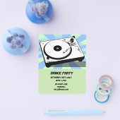 DJ Dance Party Disco Flyer (Einzeln)