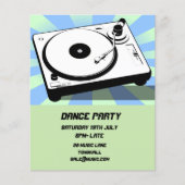 DJ Dance Party Disco Flyer (Vorne)