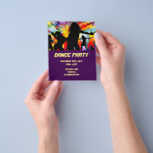 DJ Dance Party Disco Flyer (Gruppe)