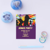 DJ Dance Party Disco Flyer (Einzeln)