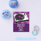 DJ Dance Party Disco Flyer (Einzeln)