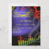 DJ Dance Party V3 Einladung (Rückseite)