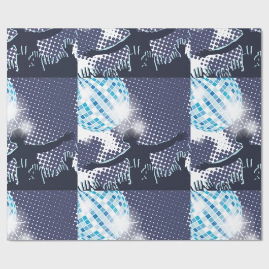 DJ darstellendes glattes Verpackungs-Papier Geschenkpapier (Flach)