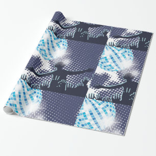 DJ darstellendes glattes Verpackungs-Papier Geschenkpapier