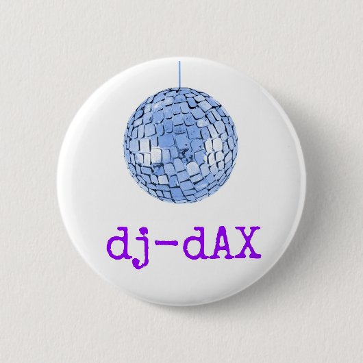 dj DAX logo Button (Vorderseite)