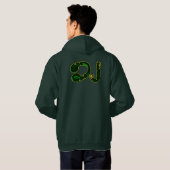 dj, deejay hoodie (Schwarz voll)