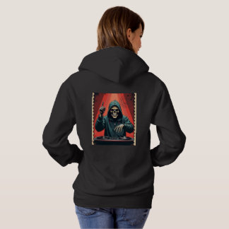 DJ der nächtlichen Briefmarke Hoodie