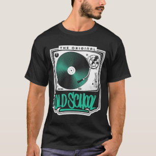 DJ - Die ursprüngliche alte Schule Turntable für T-Shirt