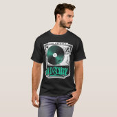 DJ - Die ursprüngliche alte Schule Turntable für V T-Shirt (Vorne ganz)